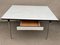 White-Grey Formica Dining Table, 1950s, Image 2