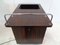 Italian Mahogany Food & Bar Trolley, 1970s, Image 4