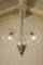 Lampada da soffitto in vetro di Murano a 3 braccia di Ercole Barovier per Barovier & Toso, anni '40, Immagine 9