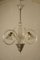 3-Armige Murano Glas Deckenlampe von Ercole Barovier für Barovier & Toso, 1940er 2