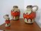 Large Fat Lava Ceramic Vases from Scheurich, 1970s, Set of 3 4