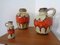 Large Fat Lava Ceramic Vases from Scheurich, 1970s, Set of 3, Image 4