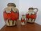 Large Fat Lava Ceramic Vases from Scheurich, 1970s, Set of 3 6