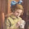 Retrato de niño pequeño, pintura al óleo, principios del siglo XX, Imagen 3