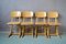Dining Chairs by Karl Nothhelfer for Casala, 1960s, Set of 4, Image 4