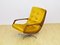 Mid-Century Velour Swivel Armchair, 1960s 4