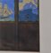 Watercolour Drawing of a Three Fold Screen Nautical Map by Kenneth Stevens Macintire 6