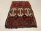 Small Turkish Black, Red & Green Wool Kilim Carpet, 1950s, Image 1