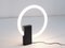 Lampada da tavolo rotonda minimalista in acciaio di Aldo Van den Nieuwelaar, anni '70, Immagine 6
