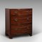 Compact Mahogany Chest of Drawers 1