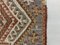 Small Turkish Brown & Beige Wool Kilim Carpet, 1950s 5