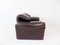 Brown Leather Lounge Chair by Vico Magistretti for Cassina, 1970s, Image 10