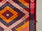 Small Turkish Gold, Black & Red Wool Kilim Carpet, 1950s, Image 5