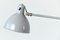 Light Grey Clamp Lamp from B.A.G. Turgi, 1930s 10