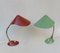 Lampade da scrivania Cobra di Cosack, anni '50, set di 2, Immagine 5