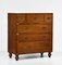Brass Bound & Mahogany Campaign Chest of Drawers, 19th Century 1