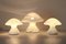 Murano Glas Tischlampen von Carlo Nason für Mazzega, 1960er, 3er Set 17