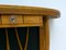 Italian Maple & Green Glass Console Table, 1950s, Image 10