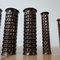 Brutalist Copper Vases of Various Heights, 1970s, Set of 8, Image 5