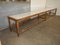 Italian Spruce & Formica Worktable, 1970s, Image 1