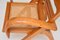 Fauteuil Vintage en Bois de Satin et Jonc, 1960s 9