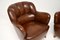 Antique Swedish Leather Armchair, Image 5