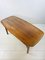 Vintage Scandinavian Wood & Glass Coffee Table with Magazine Rack, 1970s, Image 18