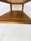 Vintage Scandinavian Wood & Glass Coffee Table with Magazine Rack, 1970s, Image 14