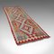 Decorative Hand Woven Choli Kilim Runner, 1960s 1