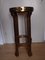 Antique Brass & Wrought Iron Flower Stand 9