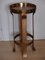 Antique Brass & Wrought Iron Flower Stand 1