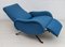 Mid-Century Modern Italian Reclining Lounge Chair by Marco Zanuso, 1950s 8