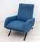 Mid-Century Modern Italian Reclining Lounge Chair by Marco Zanuso, 1950s, Image 2