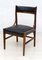 Italian Mahogany Dining Chairs by Ico Parisi for Cassina, 1960s, Set of 6 12