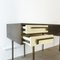 Mid-Century Custom-Made Brass & Lacquered Wood Cartier Desk, 1970s 13