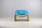 Vintage F598 Lounge Chair by Pierre Paulin for Artifort, 1970s, Image 1