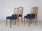 Vintage Walnut Dining Chairs by A. A. Patijn for Zijlstra Joure, 1950s, Set of 4 2