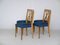 Vintage Nussholz Esszimmerstühle von AA Patijn für Zijlstra Joure, 1950er, 4er Set 16