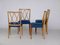 Chaises de Salon Vintage en Noyer par AA Patijn pour Zijlstra Joure, 1950s, Set de 4 3