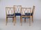 Vintage Nussholz Esszimmerstühle von AA Patijn für Zijlstra Joure, 1950er, 4er Set 17