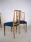 Vintage Walnut Dining Chairs by A. A. Patijn for Zijlstra Joure, 1950s, Set of 4 6