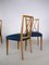 Vintage Walnut Dining Chairs by A. A. Patijn for Zijlstra Joure, 1950s, Set of 4, Image 6