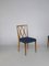 Vintage Walnut Dining Chairs by A. A. Patijn for Zijlstra Joure, 1950s, Set of 4 10