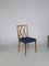 Vintage Walnut Dining Chairs by A. A. Patijn for Zijlstra Joure, 1950s, Set of 4, Image 10