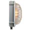 Industrial Gray Metal & Prismatic Glass Bulkhead Sconce from Coughtrie of Glasgow, 1950s, Image 2