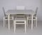 Esstisch & Stühle im Stil von Gerrit Rietveld, 1980er, 5er Set 1