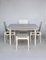 Tavolo da pranzo con sedie nello stile di Gerrit Rietveld, anni '80, set di 5, Immagine 14