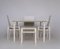 Esstisch & Stühle im Stil von Gerrit Rietveld, 1980er, 5er Set 8
