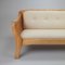 Mid Century Oak Anthroposophical 2-Seat Sofa, 1960s 3