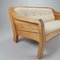 Mid Century Oak Anthroposophical 2-Seat Sofa, 1960s 5